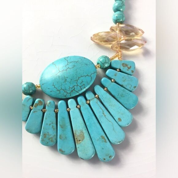 New! FP Utilia Stone Necklace - Picture 8 of 10